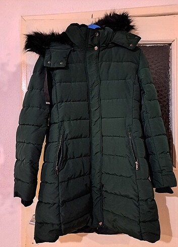 Stradivarius Stradivarius Şişme Uzun Mont