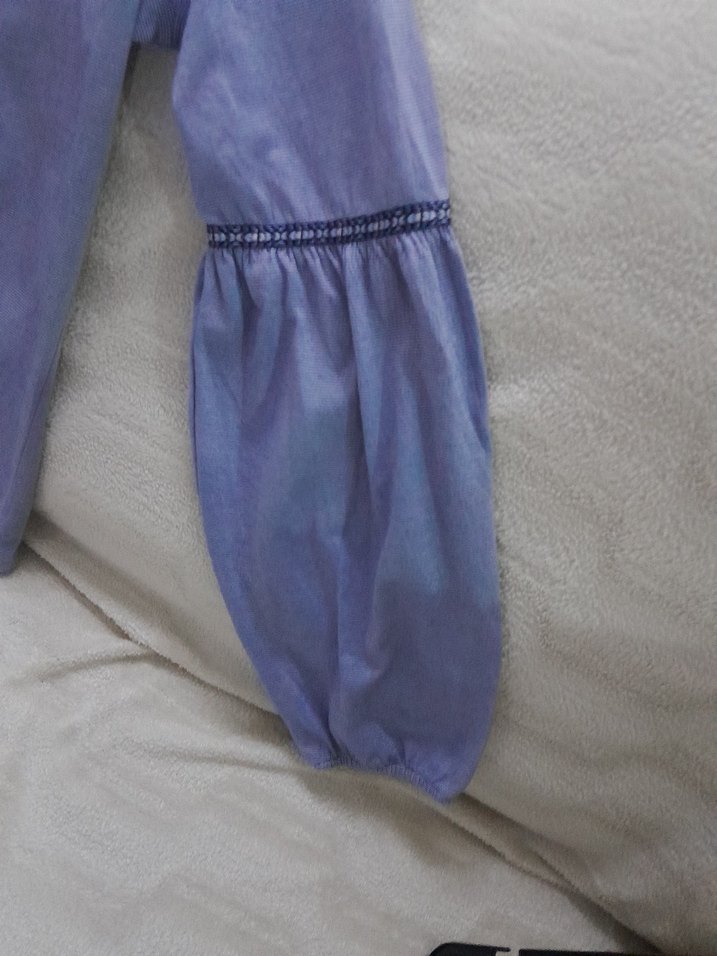 Püsküllü Nakışlı Bohem Kadın Bluz - Görsel 2