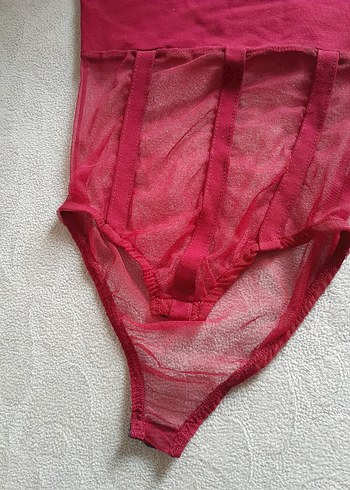 bordo badi iç giyim - Görsel 4