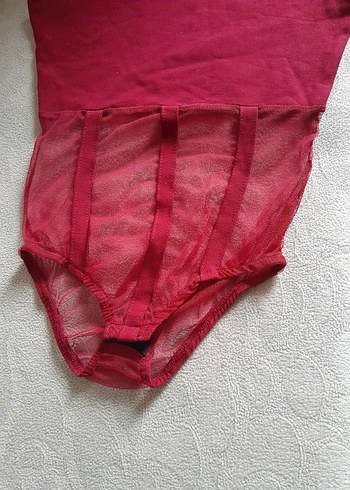 bordo badi iç giyim - Görsel 7