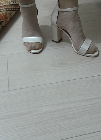 Yazlık gelin ayakkabısı - Görsel 5