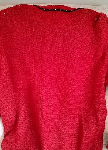 İnci boncuklu Sabri Özel bluzu - Görsel 6