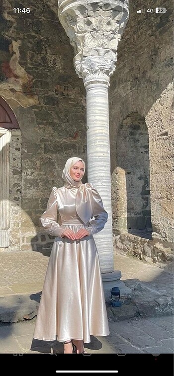 42 Beden tesettür abiye