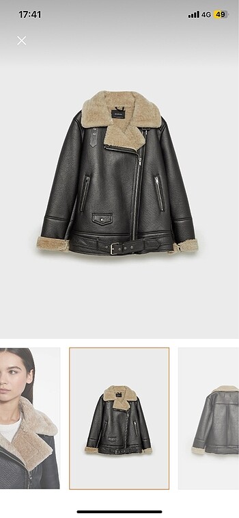 l Beden stradivarius biker ceket