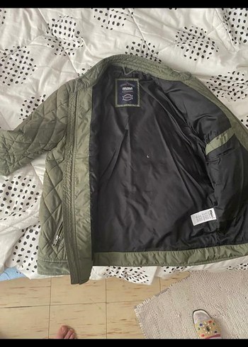 erkek yeşil mevsimlik mont - Görsel 3