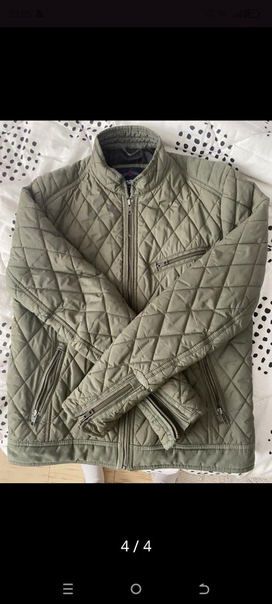 erkek yeşil mevsimlik mont - Görsel 4