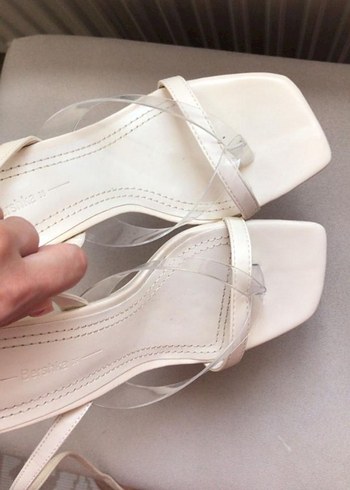 bershka kadın topuklu ayakkabı - Görsel 4