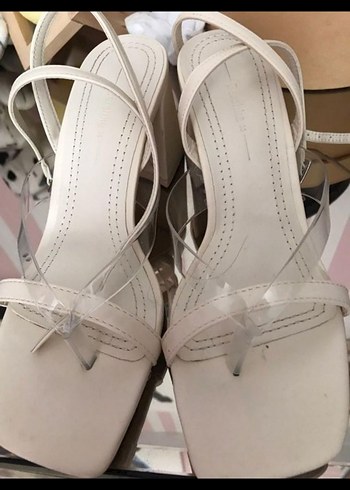 bershka kadın topuklu ayakkabı - Görsel 2