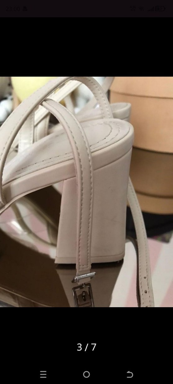 bershka kadın topuklu ayakkabı - Görsel 3