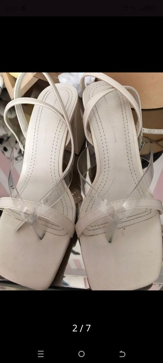 bershka kadın topuklu ayakkabı - Görsel 2