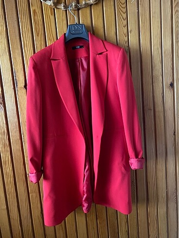 Kırmızı Blazer Ceket