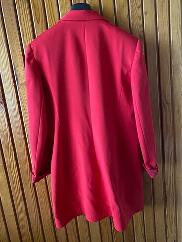 44 Beden kırmızı Renk Kırmızı Blazer Ceket