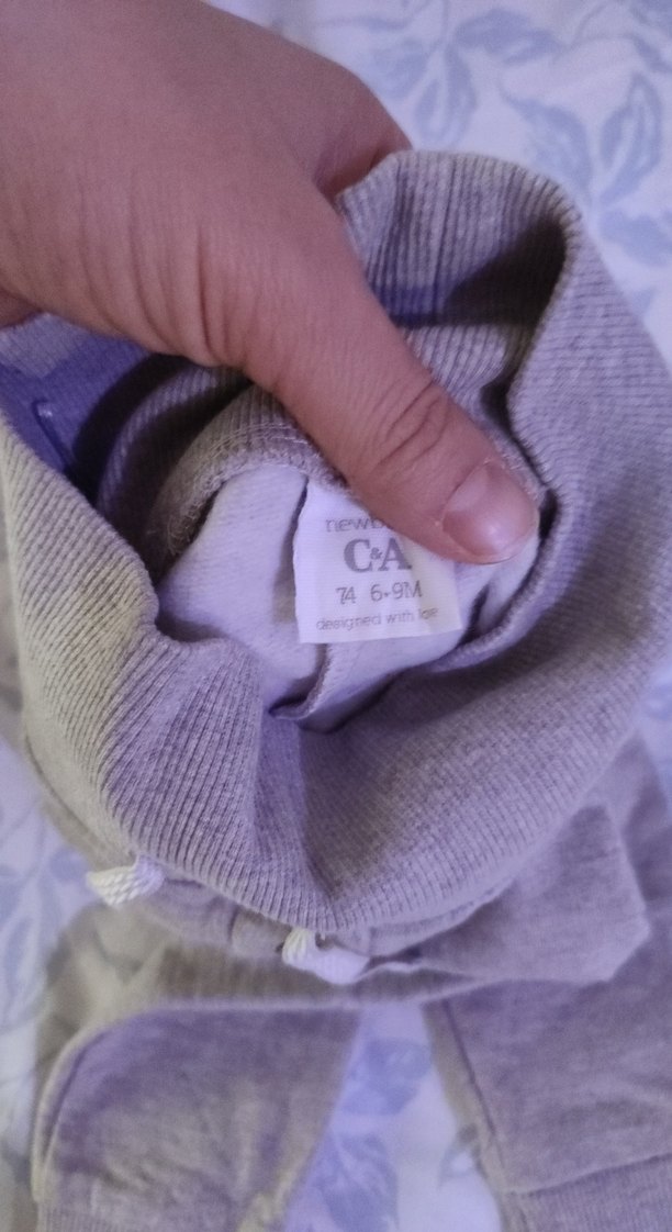 düğmeli bebek esofman - Görsel 3