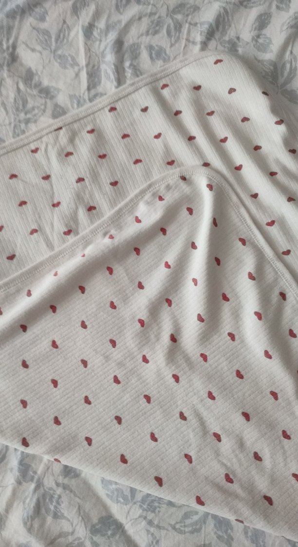 Baskılı Beyaz Bebek Battaniyesi - Görsel 2