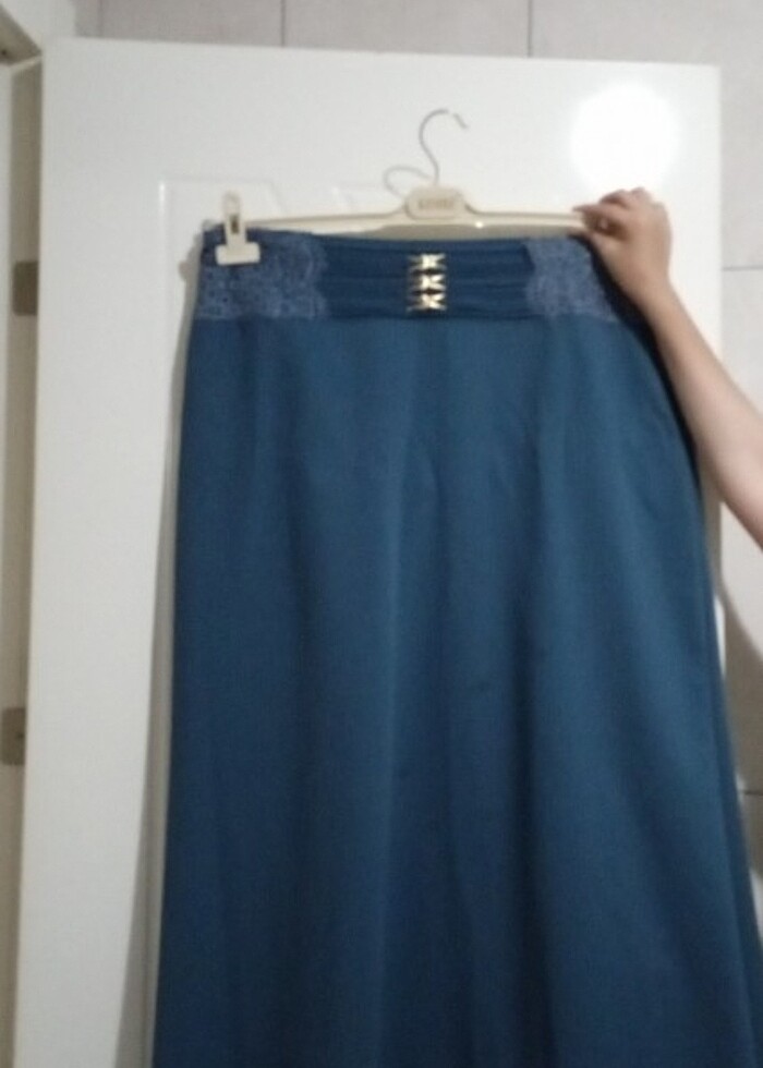 Uzun tesettür etek - Görsel 2