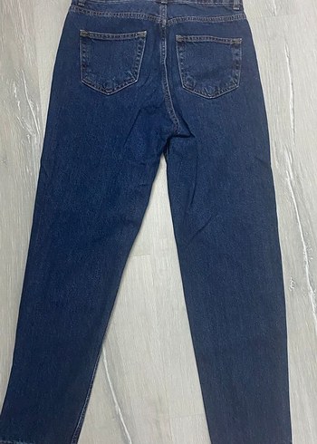 Kadın Mavi Denim Normal Kesim Jean - Görsel 2