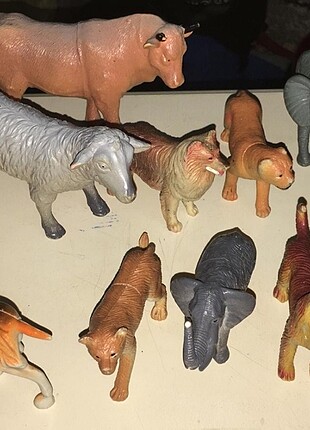  Beden Renk Plastik figür