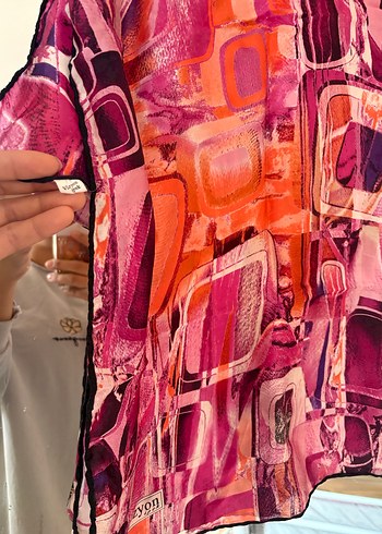 VİZYON İPEK EŞARP - Görsel 3