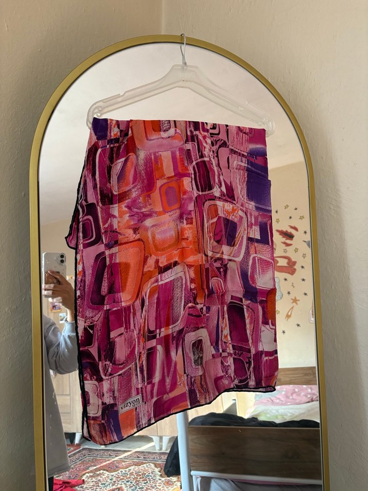 VİZYON İPEK EŞARP - Görsel 2