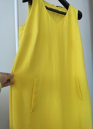 LC Waikiki LC Waikiki Sarı Elbise