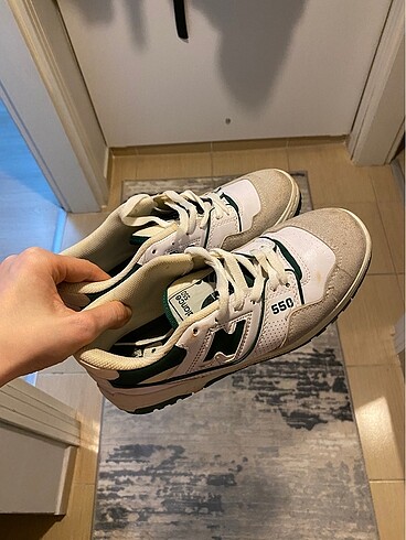 New Balance new balance 550 white green