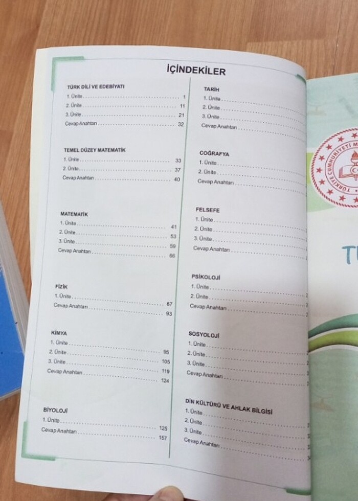 11 sınıf tekrar test kitabi - Görsel 2