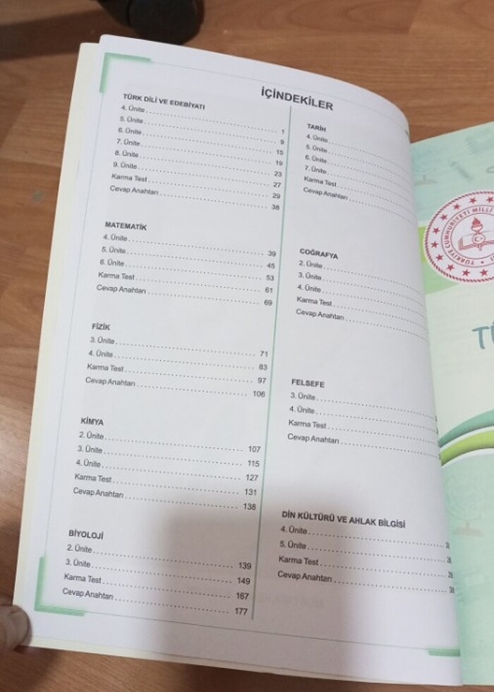 10 sınıf tekrar testi - Görsel 5