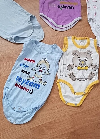 3 Ay Beden Bebek zıbın 
