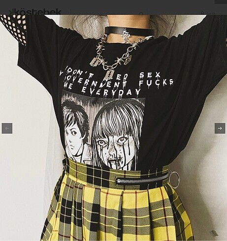 Siyah t-shirt