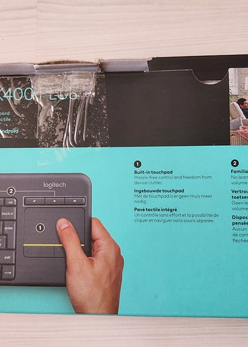 Logitech K400 Plus Kablosuz Klavye - Görsel 4