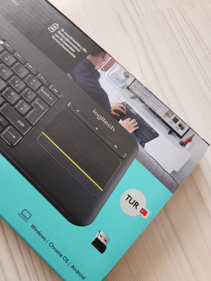 Logitech K400 Plus Kablosuz Klavye - Görsel 2