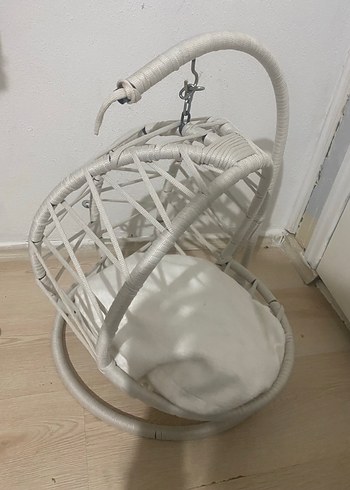 Beyaz Asılabilir Kedi Yuvası - Görsel 3