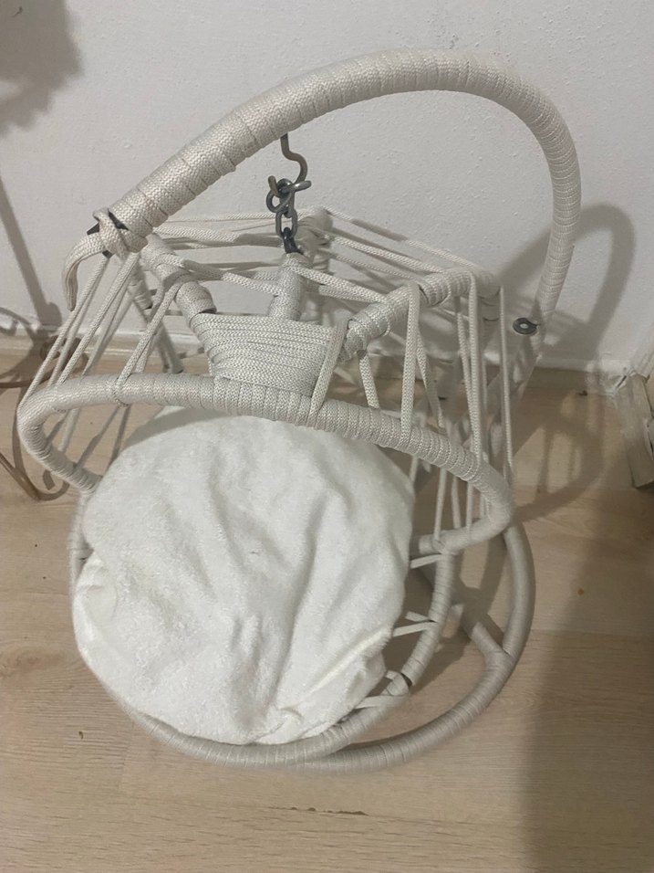 Beyaz Asılabilir Kedi Yuvası - Görsel 4