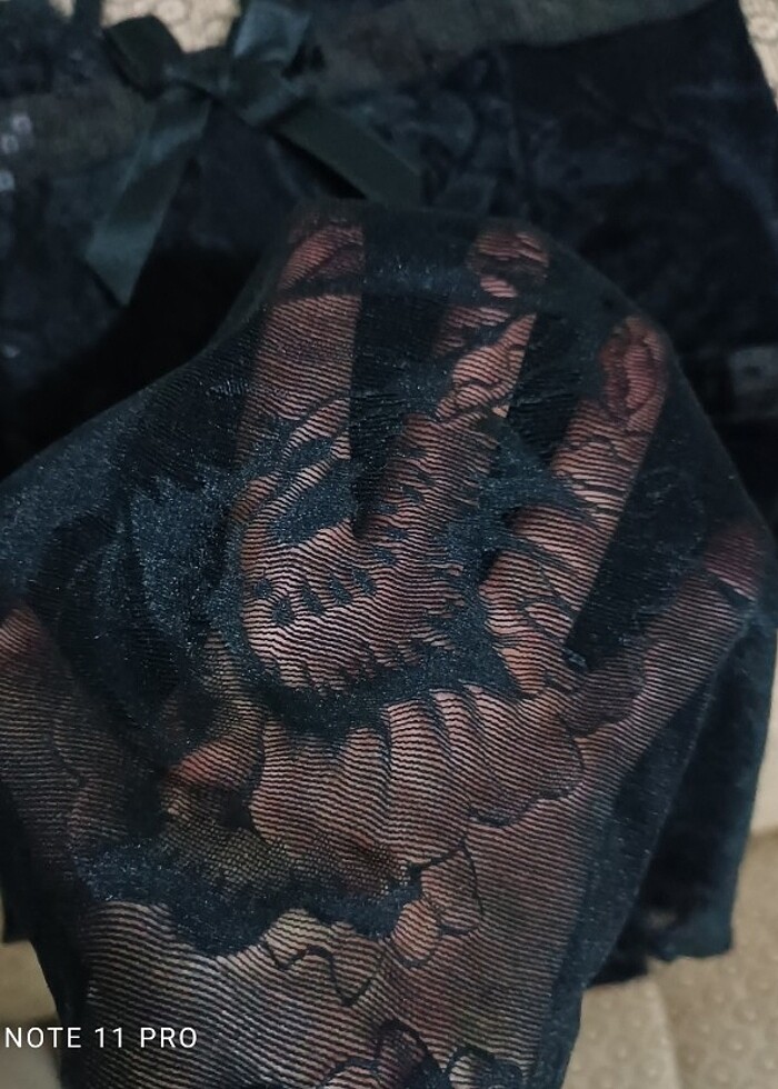 Dantelli gecelik  - Görsel 5