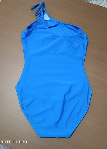 Parlak tek omuz mayo  - Görsel 6