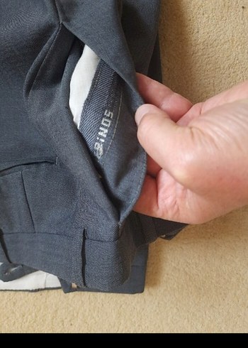 Kumaş yün Pantolon - Görsel 6