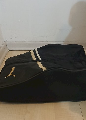 Siyah Fermuarlı Puma Spor Çantası - Görsel 2