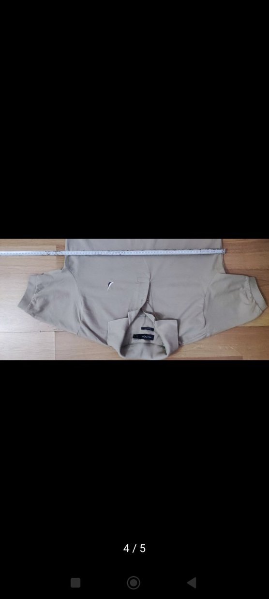 Bej Erkek Polo Tişört Kısa Kollu Regular Fit - Görsel 3