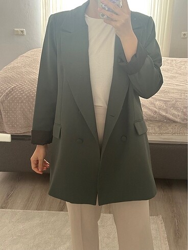 44 Beden Yeşil blazer