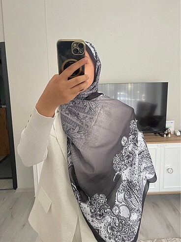 Diğer Siyah şal pulpo desen