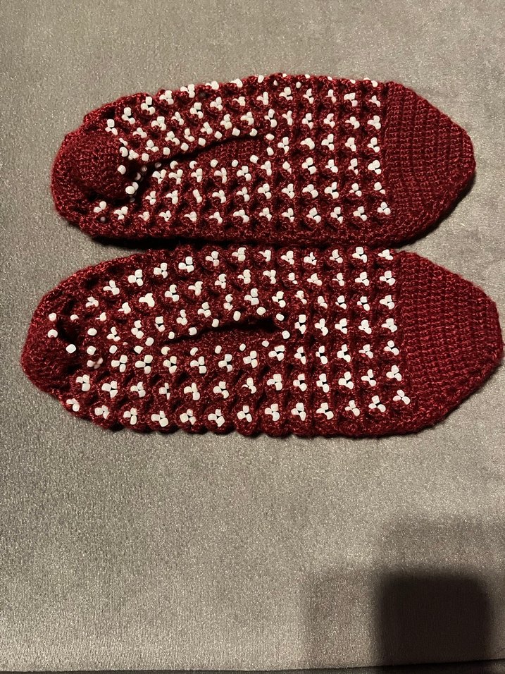 Renkli Örgü Kız Çorapları - Görsel 4