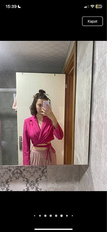 Crop blazer
