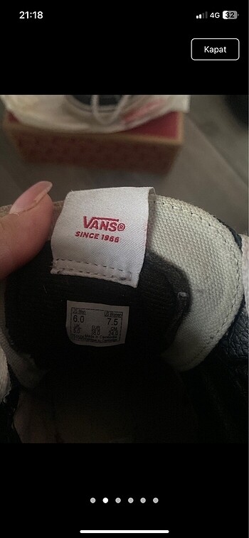 Vans VANS AYAKKABI