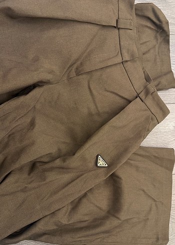 Prada Kahverengi Yuksek Bel Pantolon