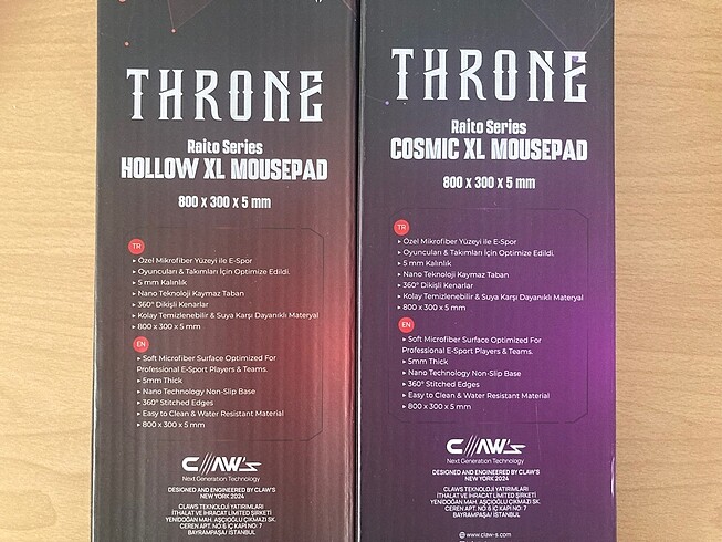 Throne 800x300 5mm Gaming Mousepad - Görsel 5