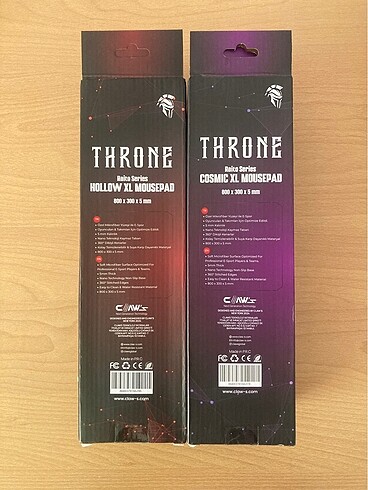 Throne 800x300 5mm Gaming Mousepad - Görsel 4