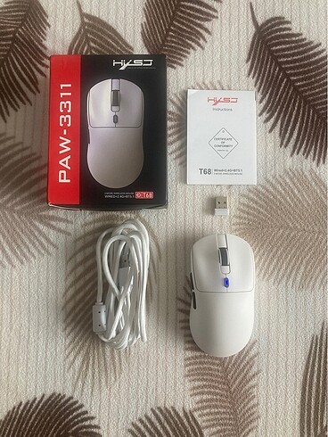 Beden Renk HXSJ T68 Kablosuz Gaming Mouse