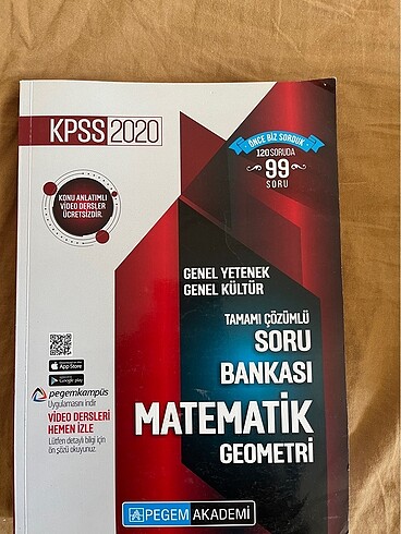 Kpss 2025 2 adet matematik kitabı
