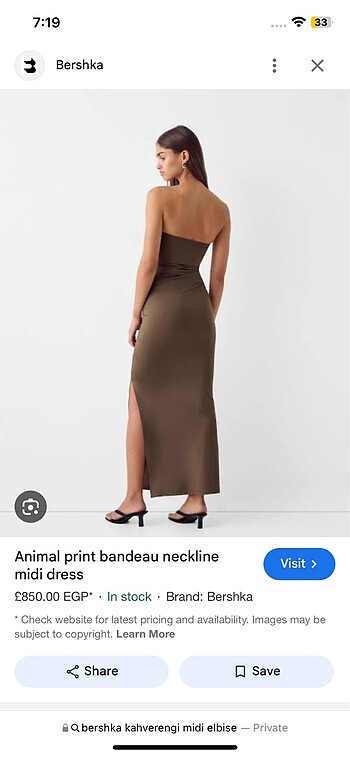 Bershka Bershka Elbise