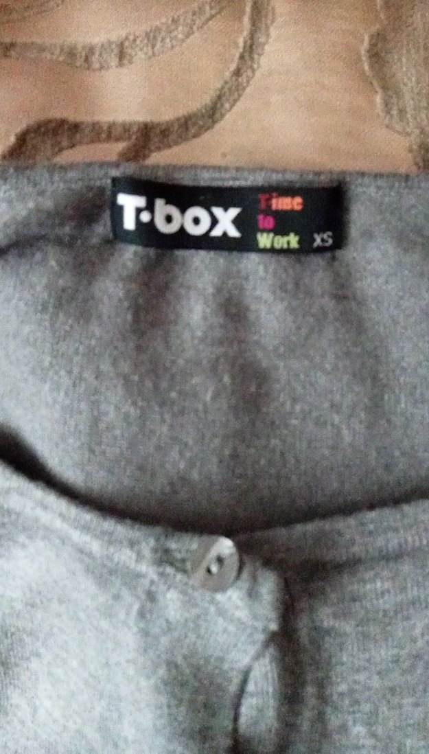 Düğmeli Gri Nakışlı Kadın kuş işlemeli - Görsel 3